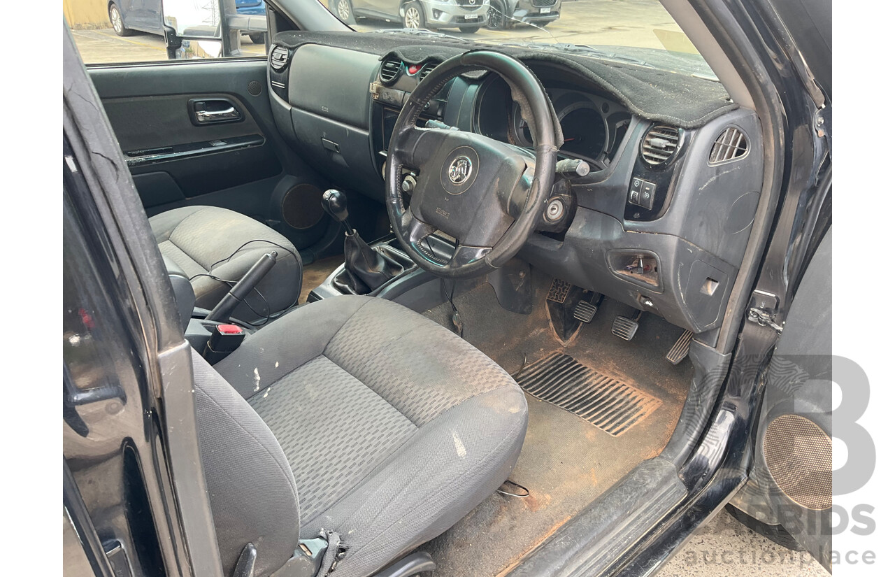 6/2011 Holden Colorado LT-R (4x4) RC MY11 Crew Cab P/Up Black Manual Turbo Diesel 3.0L