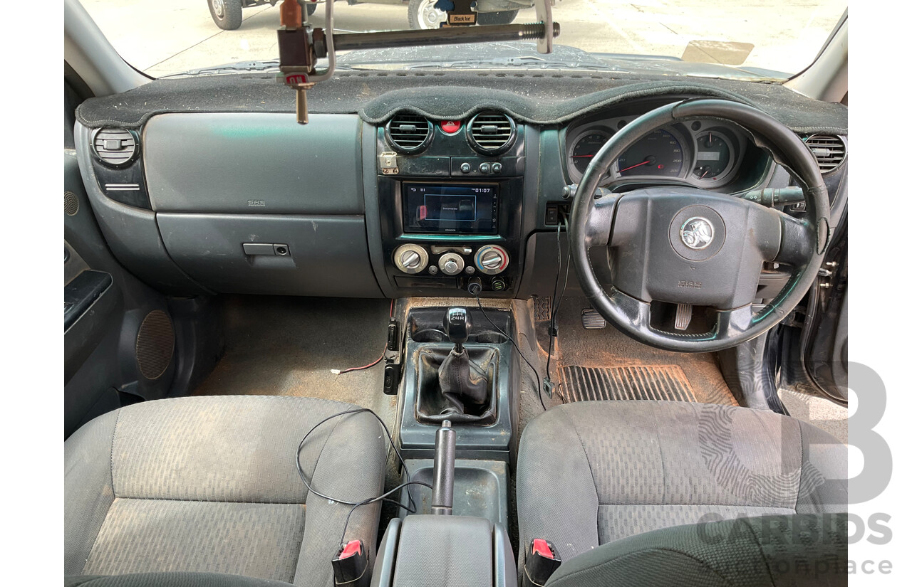 6/2011 Holden Colorado LT-R (4x4) RC MY11 Crew Cab P/Up Black Manual Turbo Diesel 3.0L