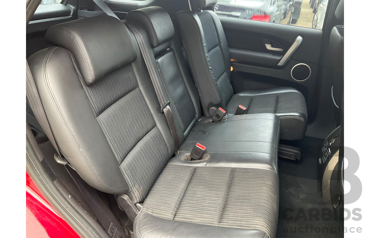 4/2014 Ford Territory TS (RWD) SZ 4d Wagon Red Turbo Diesel V6 2.7L