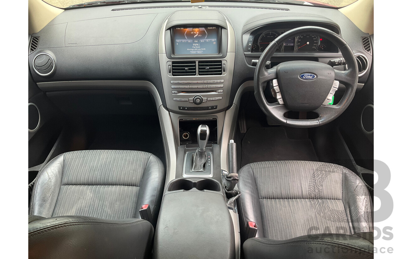 4/2014 Ford Territory TS (RWD) SZ 4d Wagon Red Turbo Diesel V6 2.7L