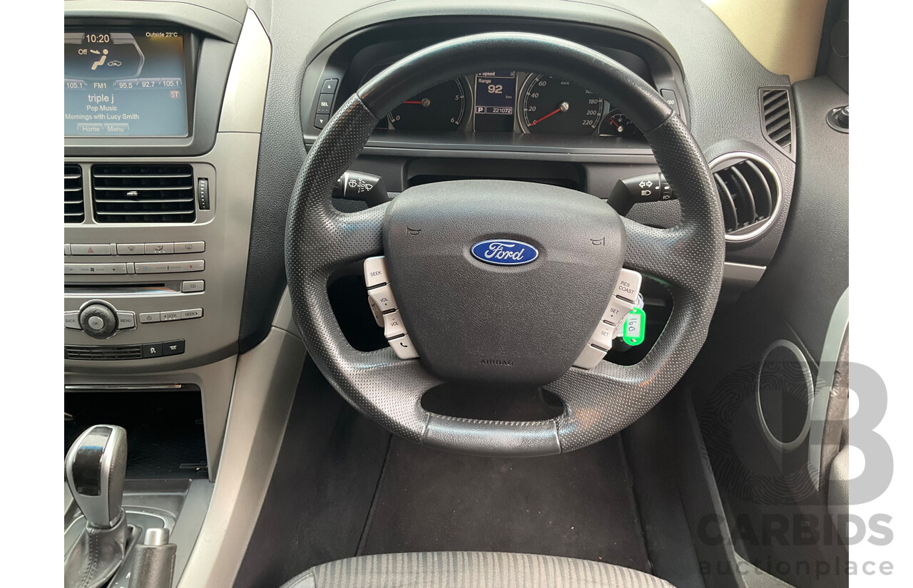 4/2014 Ford Territory TS (RWD) SZ 4d Wagon Red Turbo Diesel V6 2.7L