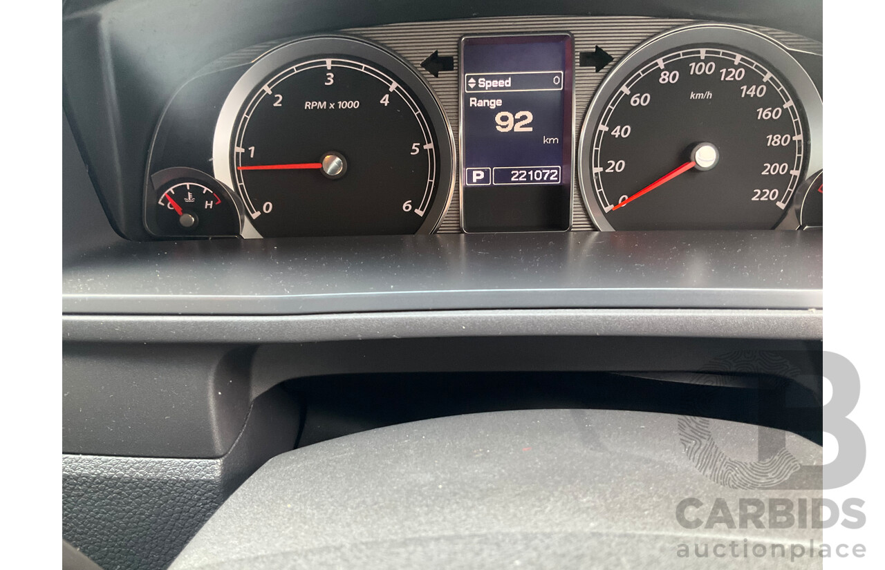 4/2014 Ford Territory TS (RWD) SZ 4d Wagon Red Turbo Diesel V6 2.7L