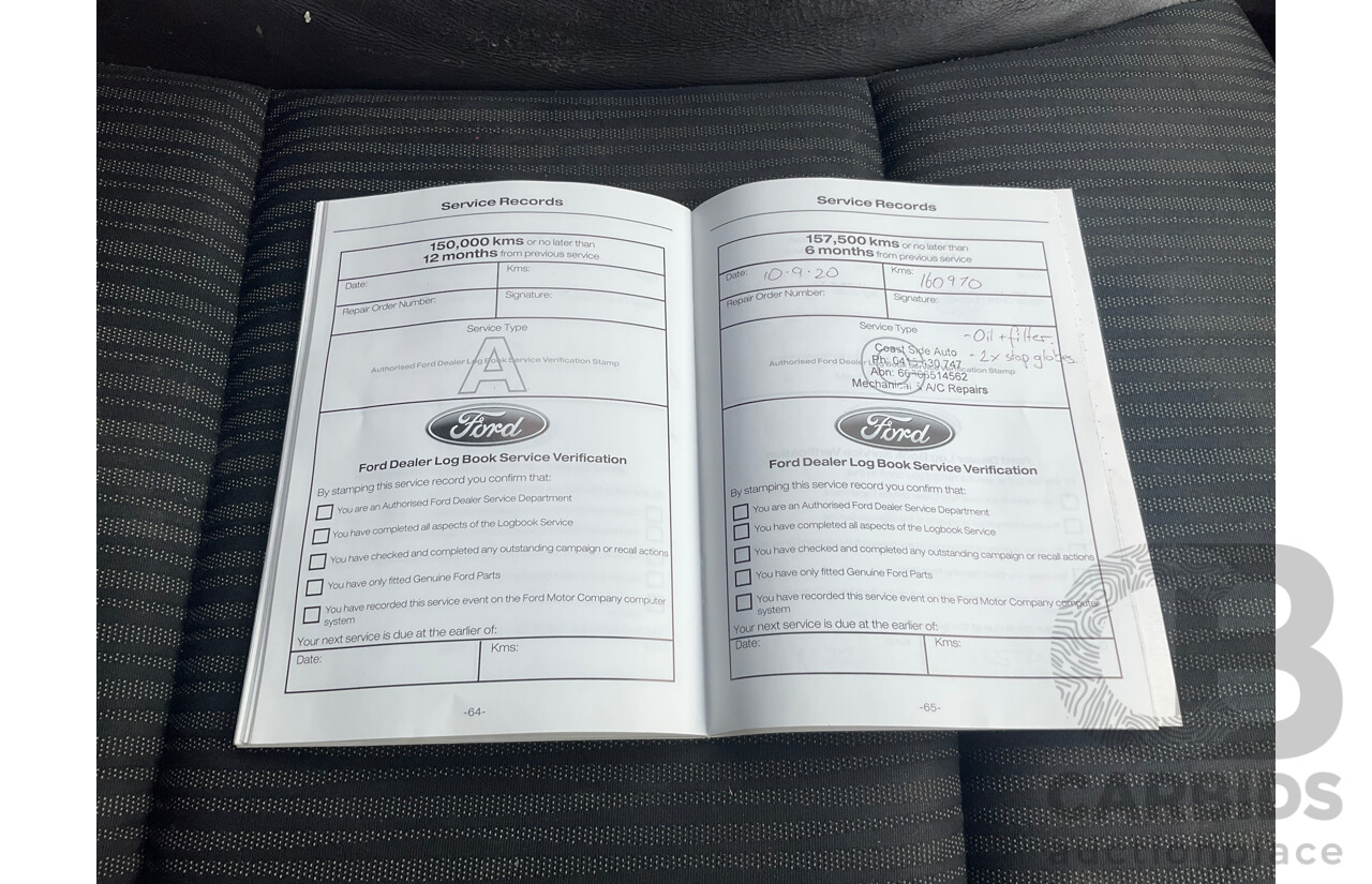 4/2014 Ford Territory TS (RWD) SZ 4d Wagon Red Turbo Diesel V6 2.7L