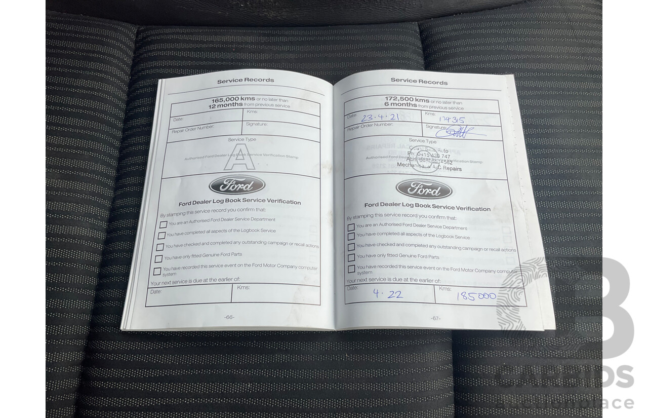 4/2014 Ford Territory TS (RWD) SZ 4d Wagon Red Turbo Diesel V6 2.7L