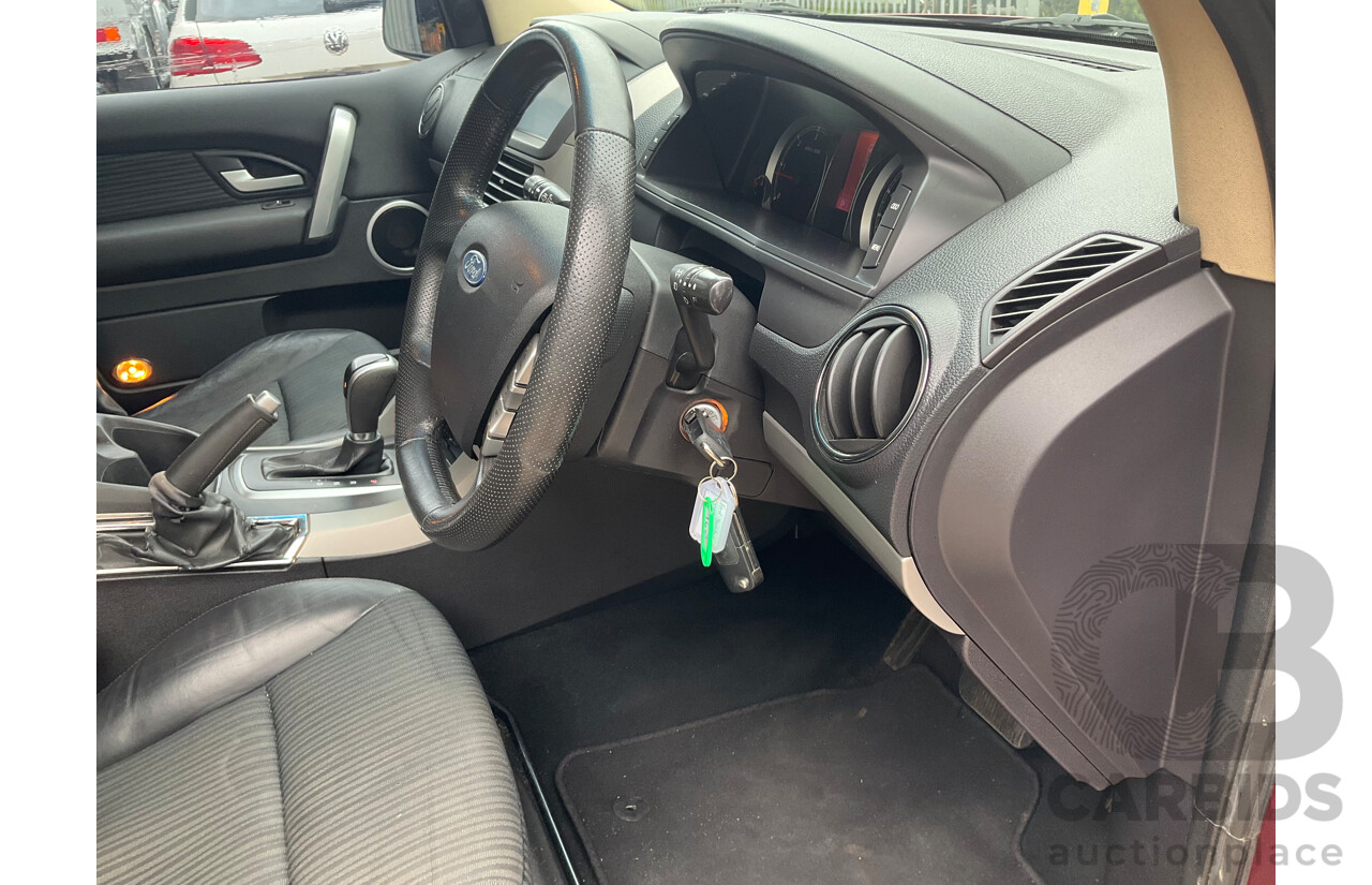 4/2014 Ford Territory TS (RWD) SZ 4d Wagon Red Turbo Diesel V6 2.7L