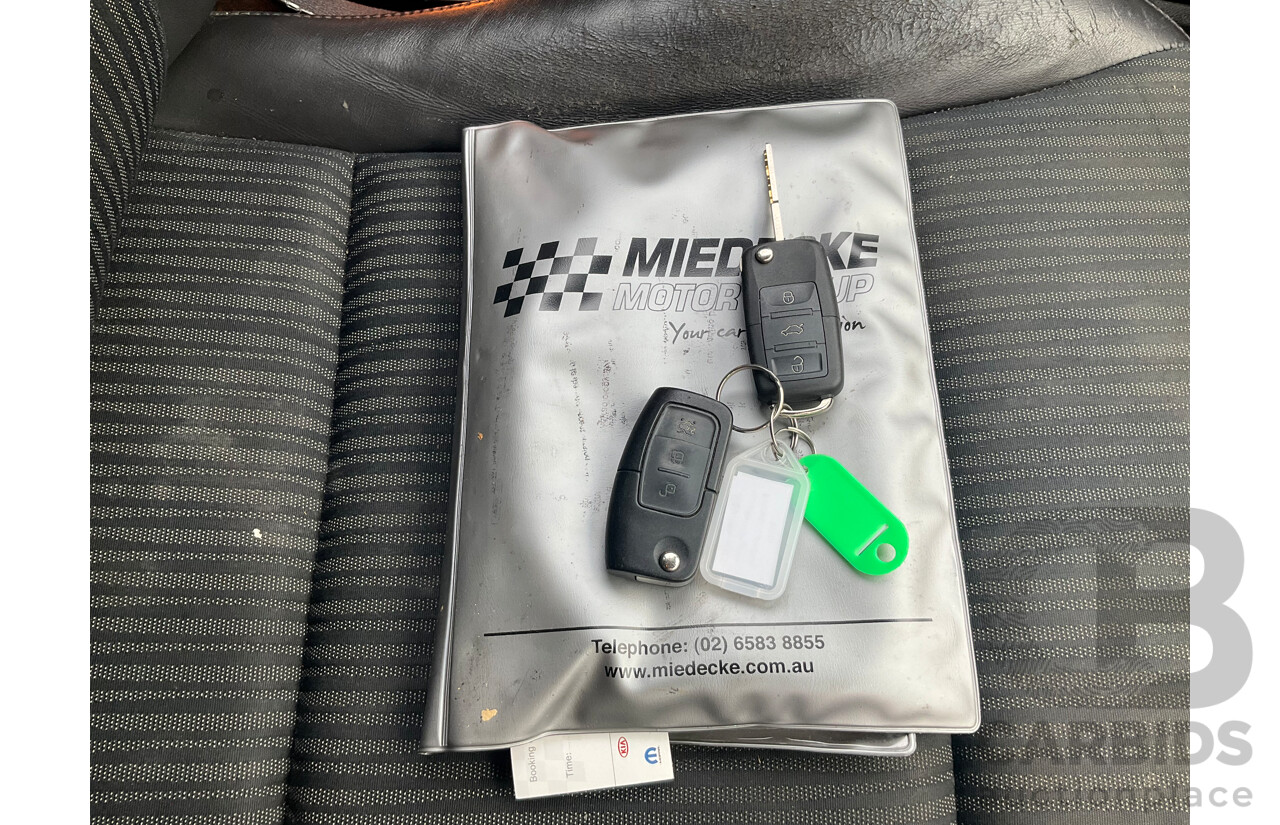 4/2014 Ford Territory TS (RWD) SZ 4d Wagon Red Turbo Diesel V6 2.7L