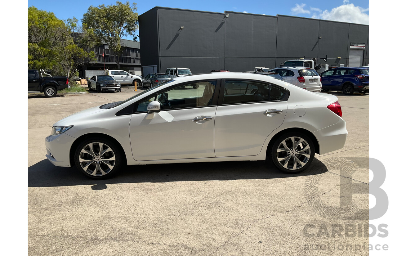 7/2012 Honda Civic Sport MY12 4d Sedan White 2.0L
