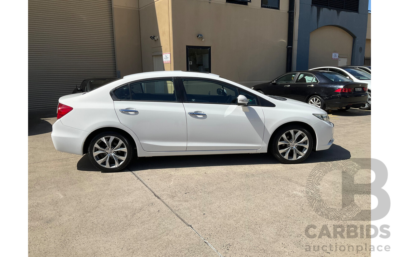 7/2012 Honda Civic Sport MY12 4d Sedan White 2.0L