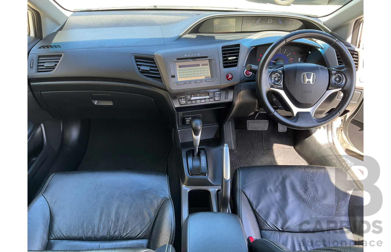 7/2012 Honda Civic Sport MY12 4d Sedan White 2.0L