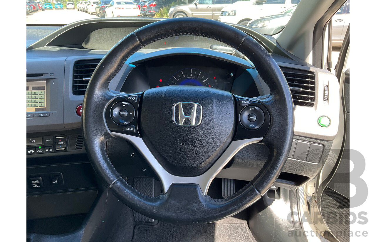 7/2012 Honda Civic Sport MY12 4d Sedan White 2.0L