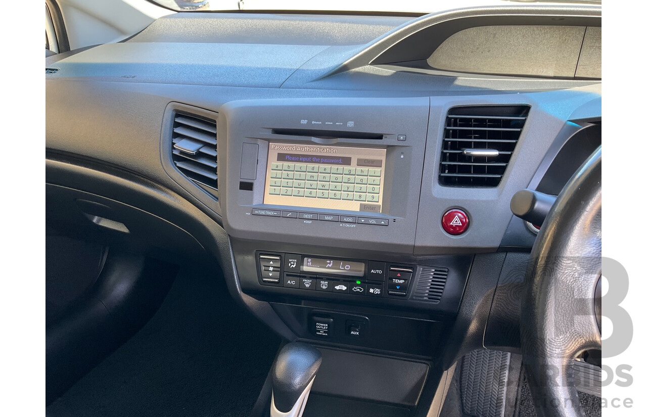 7/2012 Honda Civic Sport MY12 4d Sedan White 2.0L