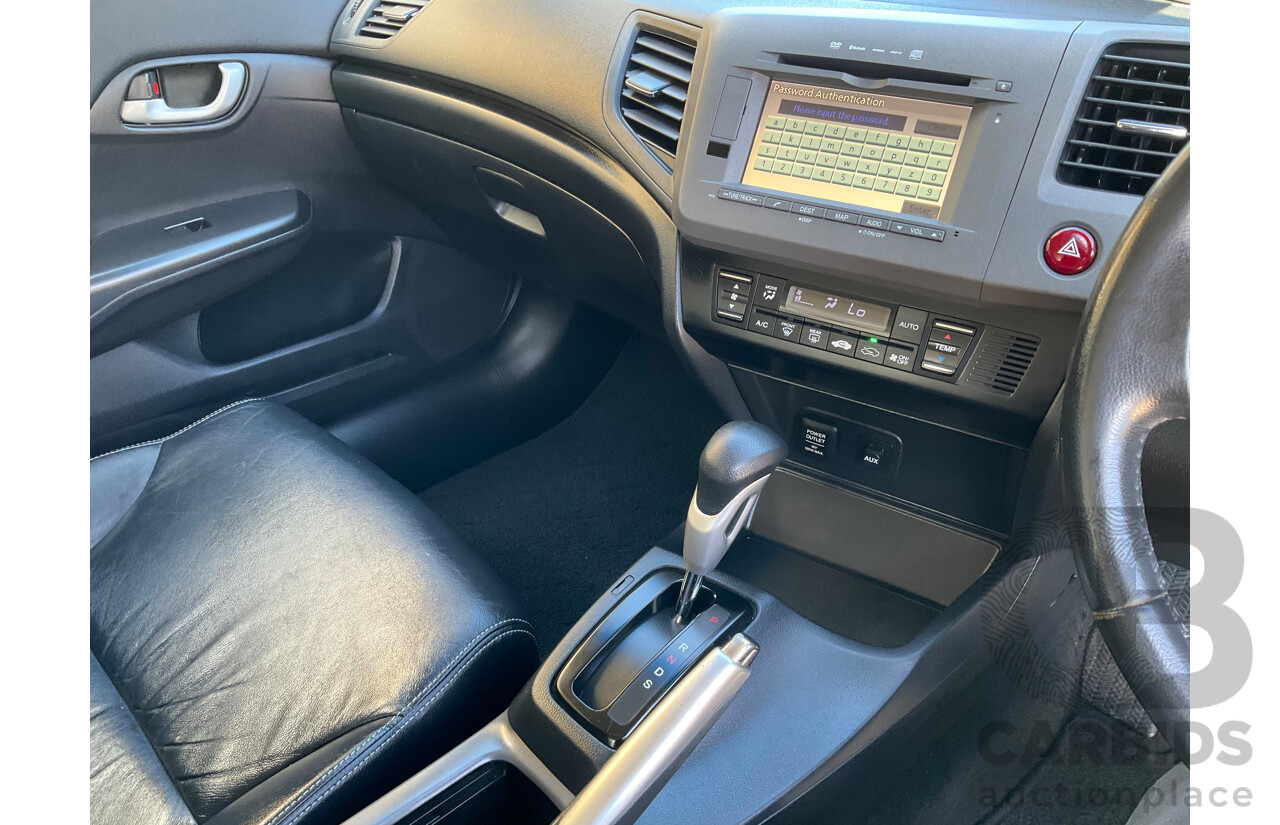 7/2012 Honda Civic Sport MY12 4d Sedan White 2.0L