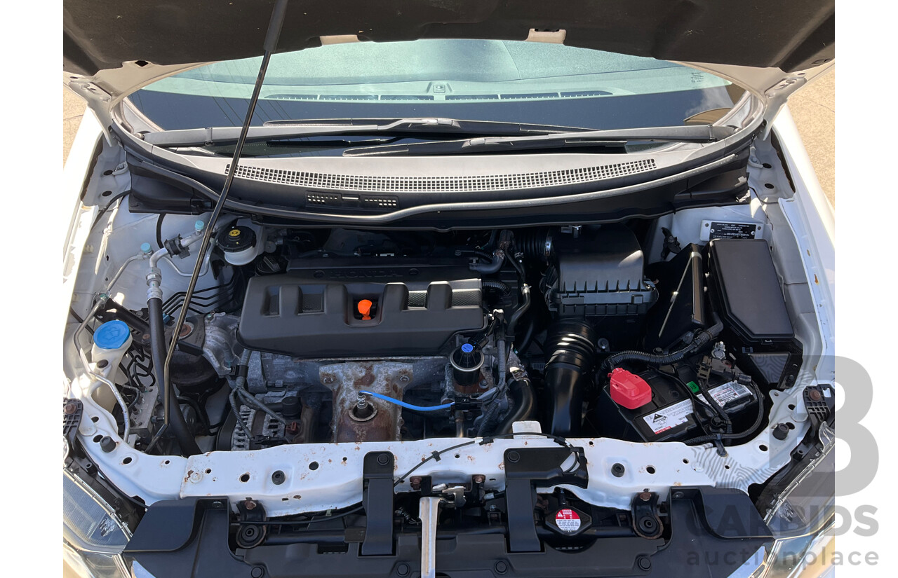 7/2012 Honda Civic Sport MY12 4d Sedan White 2.0L