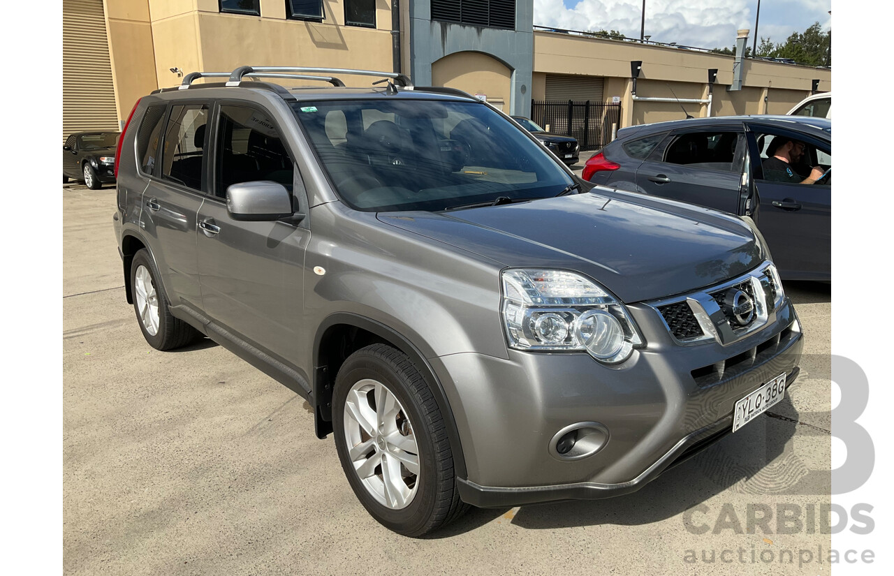 1/2013 Nissan X-Trail ST (4x4) T31 Series 5 4d Wagon Grey 2.5L