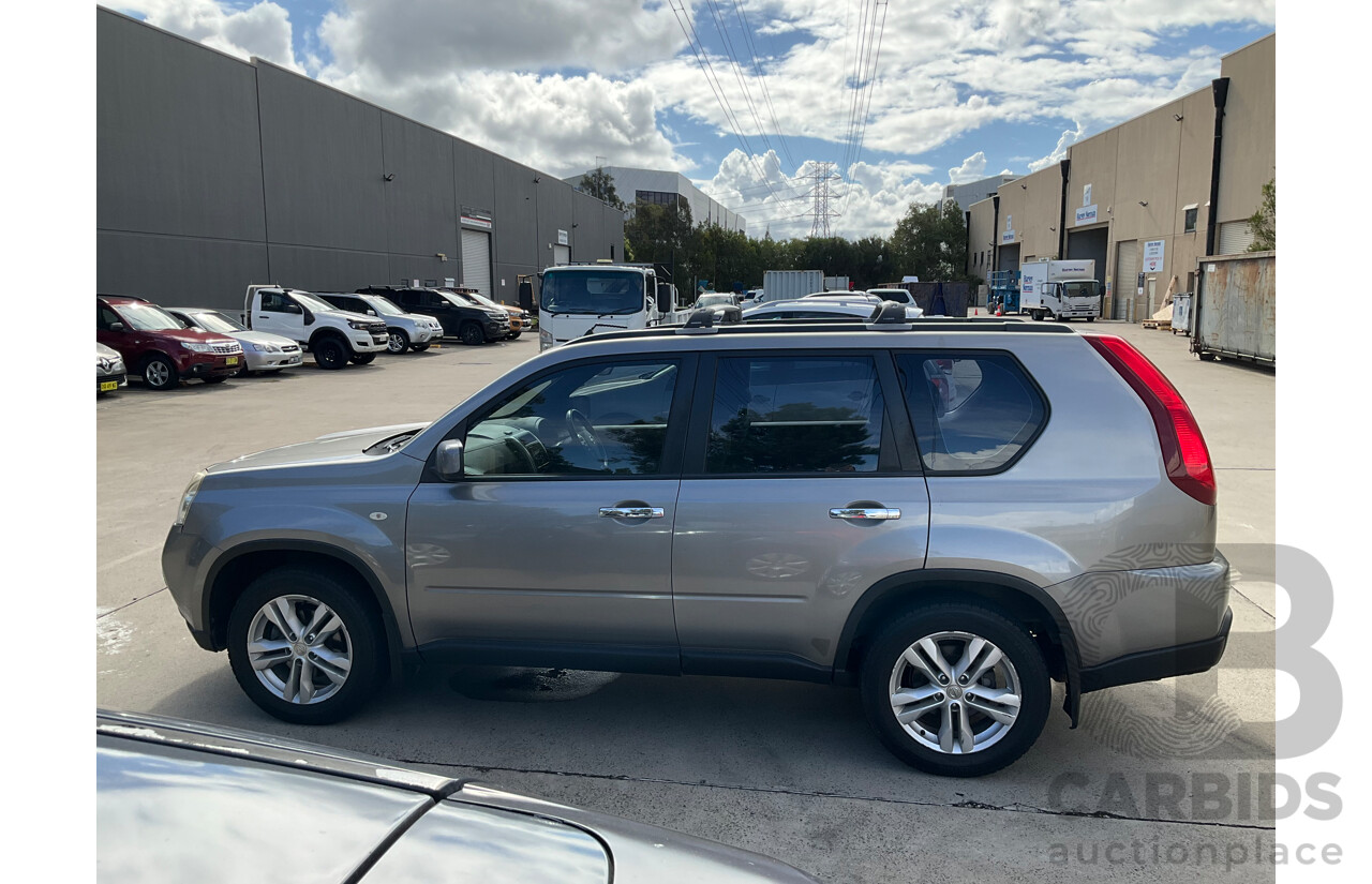 1/2013 Nissan X-Trail ST (4x4) T31 Series 5 4d Wagon Grey 2.5L