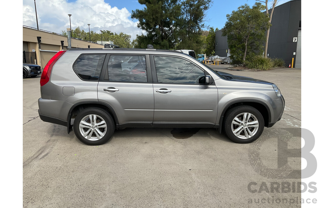 1/2013 Nissan X-Trail ST (4x4) T31 Series 5 4d Wagon Grey 2.5L