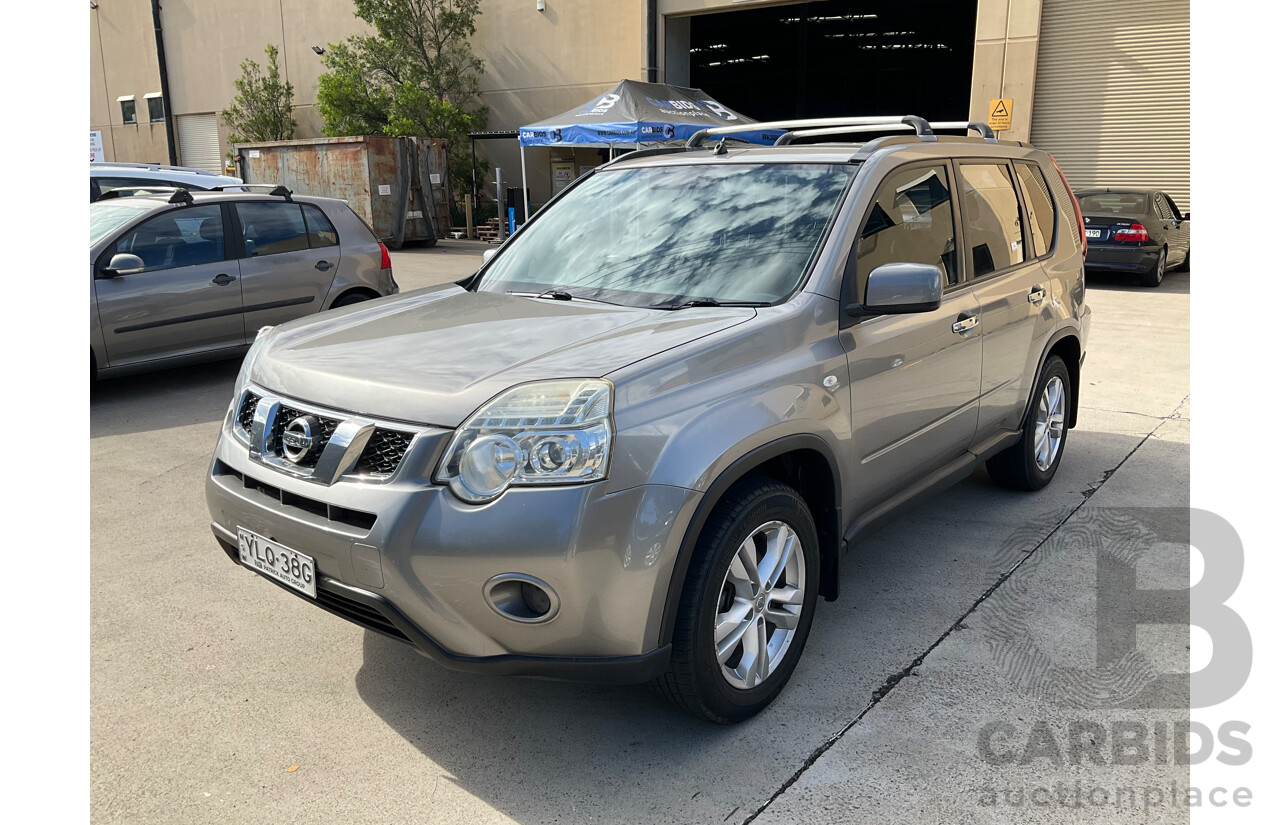 1/2013 Nissan X-Trail ST (4x4) T31 Series 5 4d Wagon Grey 2.5L