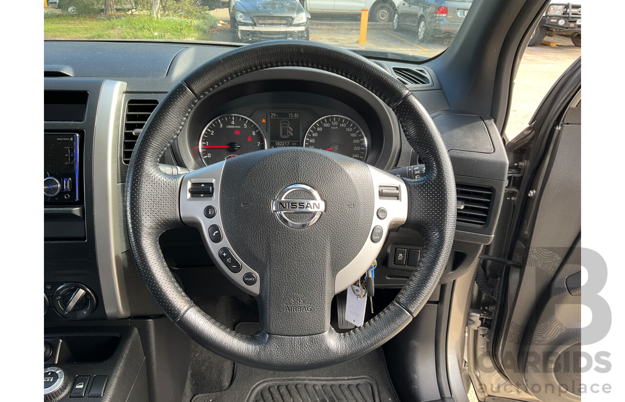 1/2013 Nissan X-Trail ST (4x4) T31 Series 5 4d Wagon Grey 2.5L