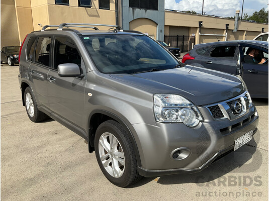 1/2013 Nissan X-Trail ST (4x4) T31 Series 5 4d Wagon Grey 2.5L