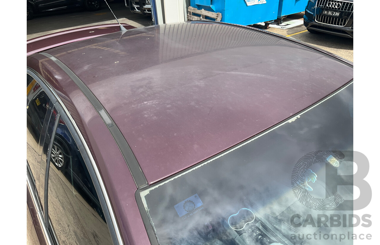 9/2012 Holden Commodore SV6 Z-Series VE II MY12.5 4d Sedan Purple 3.6L