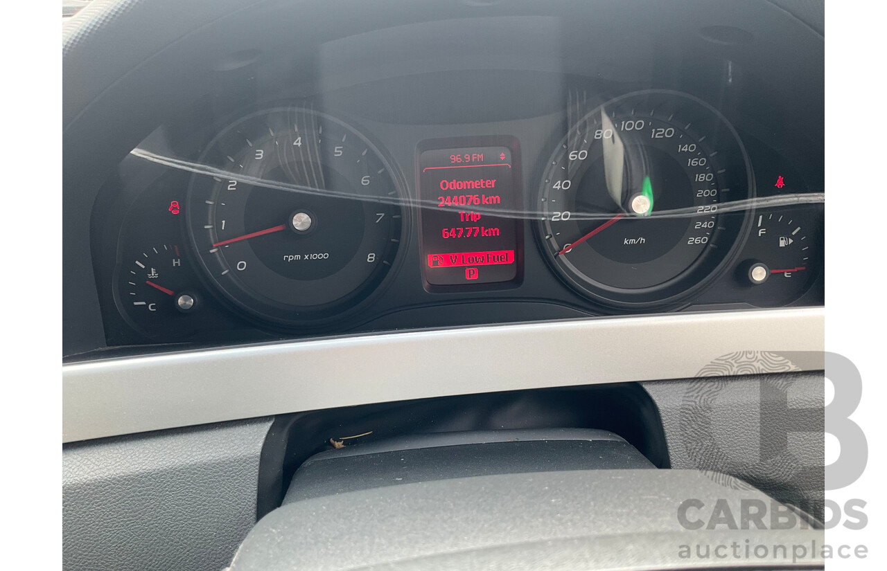 9/2012 Holden Commodore SV6 Z-Series VE II MY12.5 4d Sedan Purple 3.6L