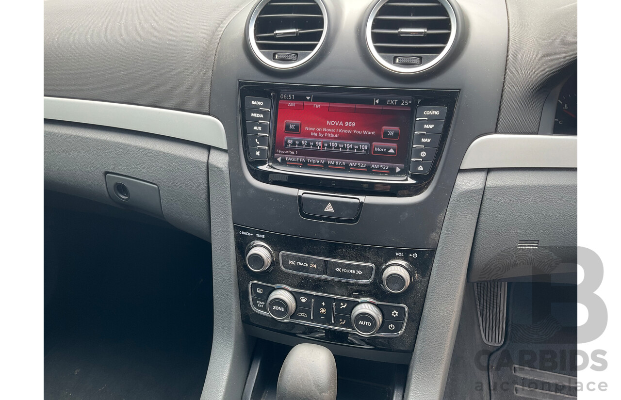 9/2012 Holden Commodore SV6 Z-Series VE II MY12.5 4d Sedan Purple 3.6L