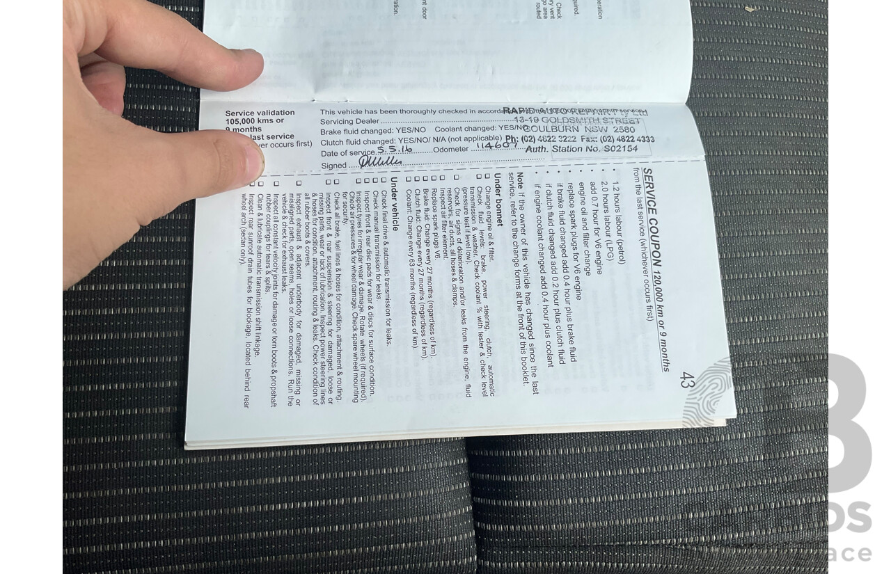 9/2012 Holden Commodore SV6 Z-Series VE II MY12.5 4d Sedan Purple 3.6L