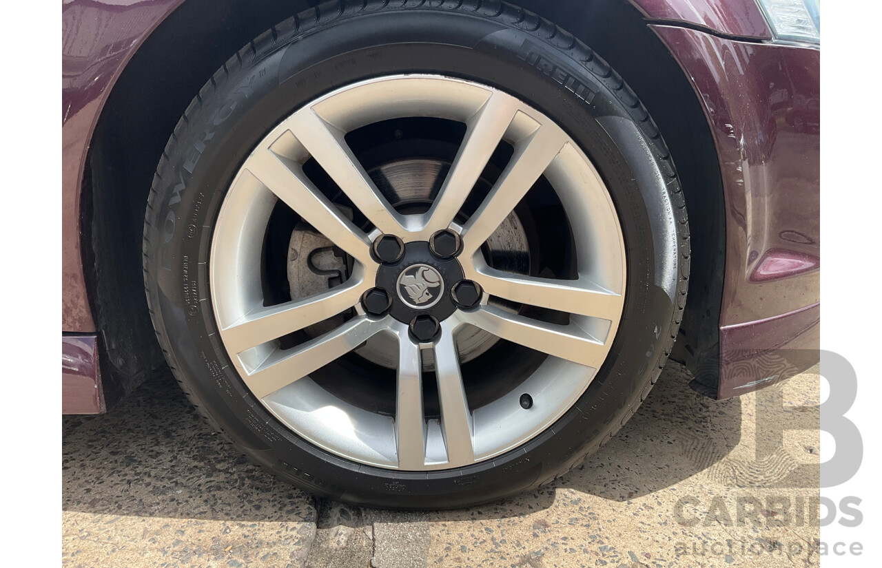 9/2012 Holden Commodore SV6 Z-Series VE II MY12.5 4d Sedan Purple V6 3.6L