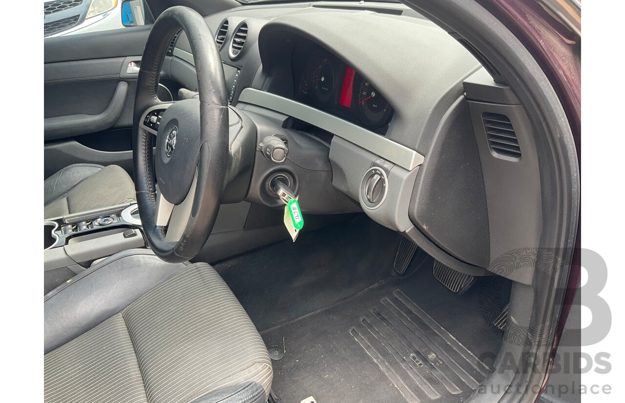 9/2012 Holden Commodore SV6 Z-Series VE II MY12.5 4d Sedan Purple V6 3.6L