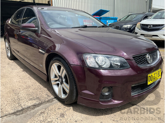 9/2012 Holden Commodore SV6 Z-Series VE II MY12.5 4d Sedan Purple 3.6L