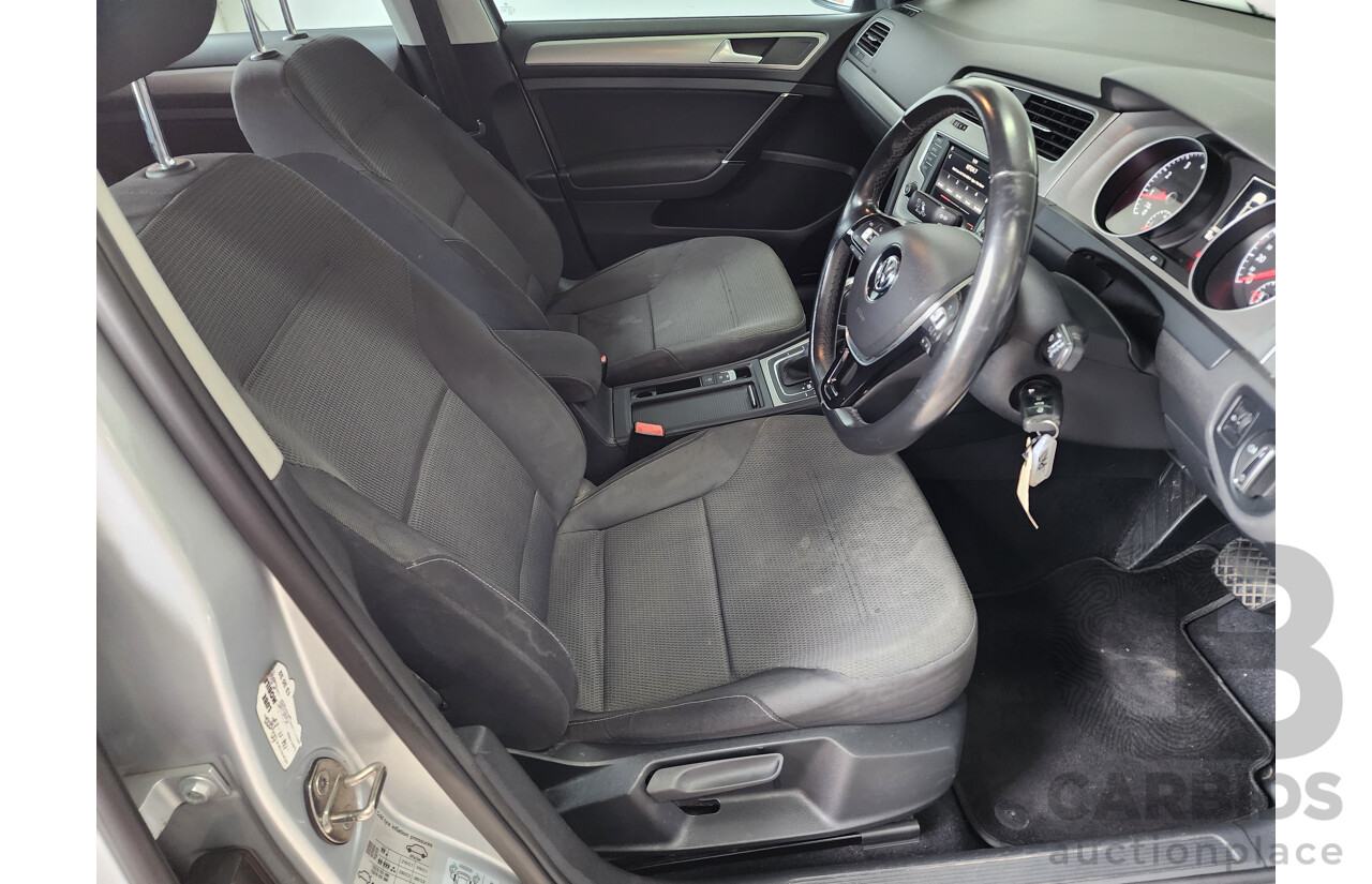 10/2015 Volkswagen Golf 92 TSI Comfortline AU MY16 5d Hatchback Silver 1.4L