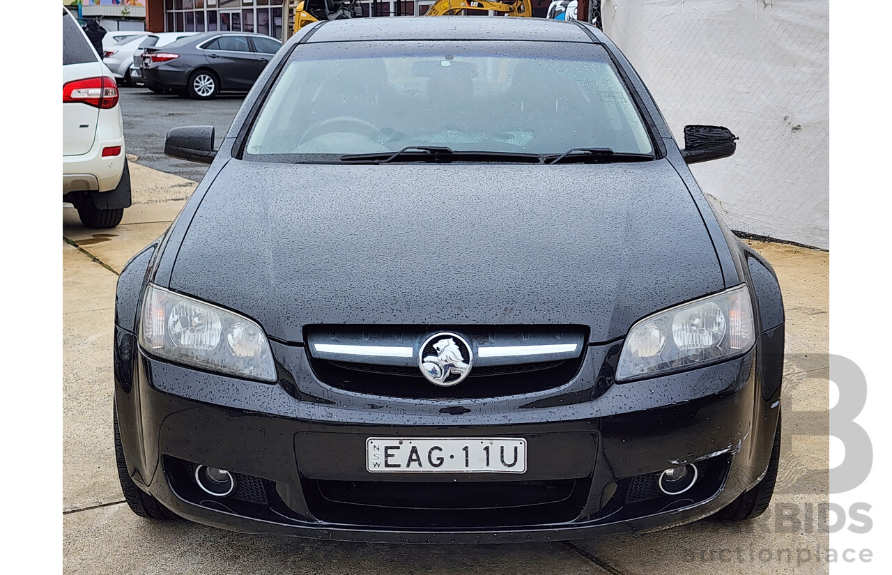 3/2009 Holden Commodore International VE MY09.5 4d Sedan Black 3.6L