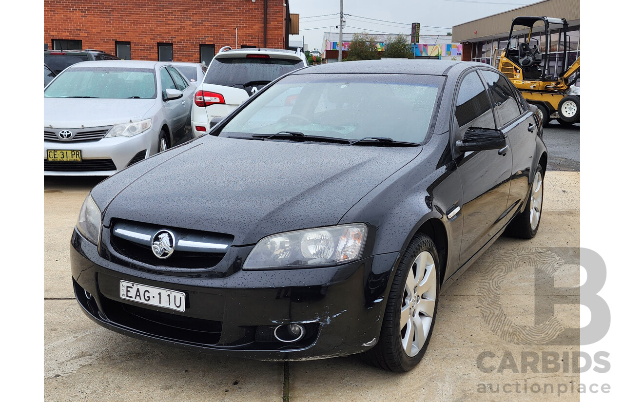 3/2009 Holden Commodore International VE MY09.5 4d Sedan Black 3.6L