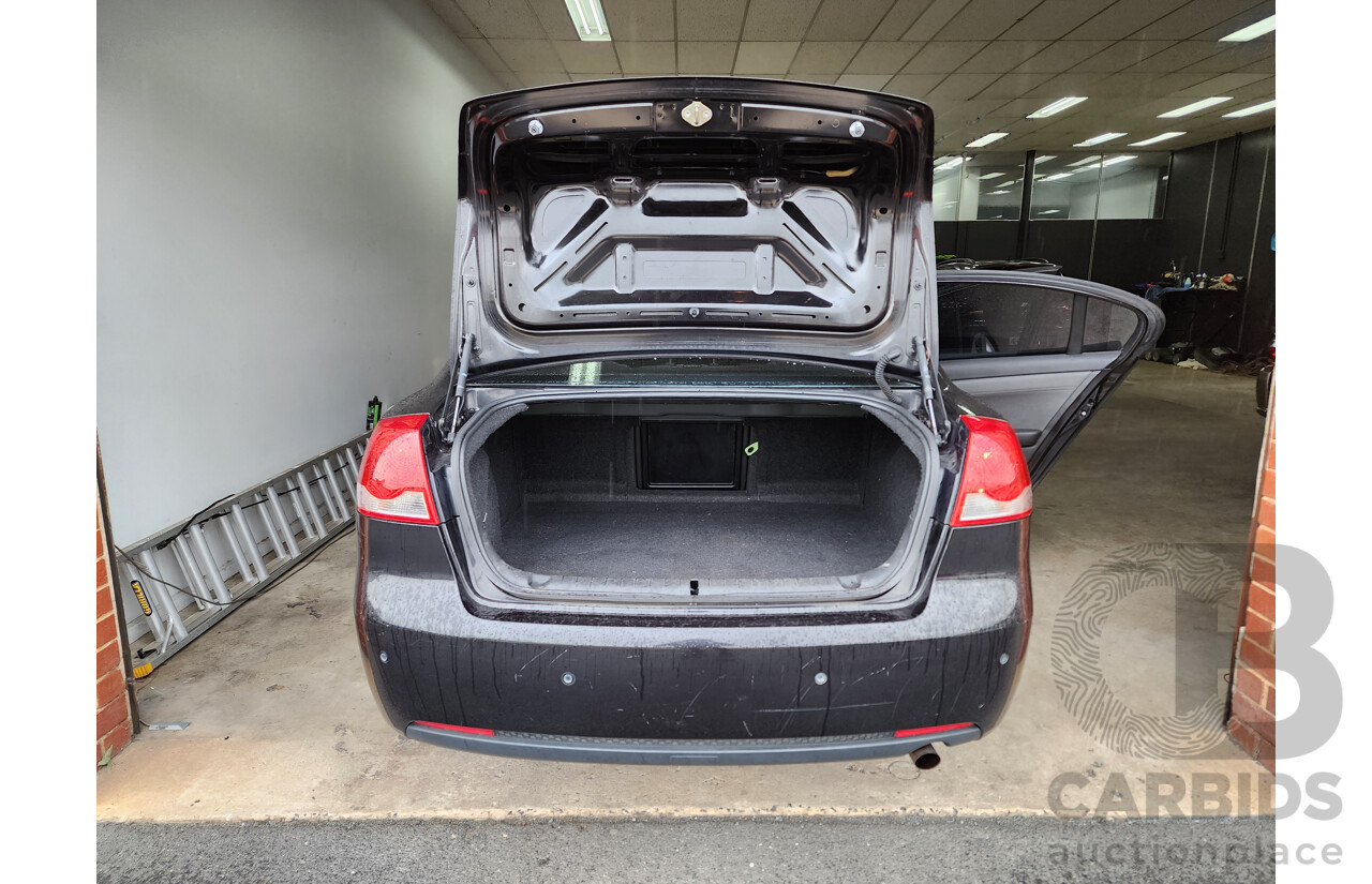 3/2009 Holden Commodore International VE MY09.5 4d Sedan Black 3.6L