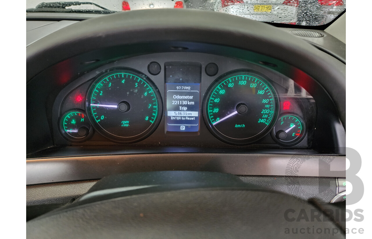 3/2009 Holden Commodore International VE MY09.5 4d Sedan Black 3.6L