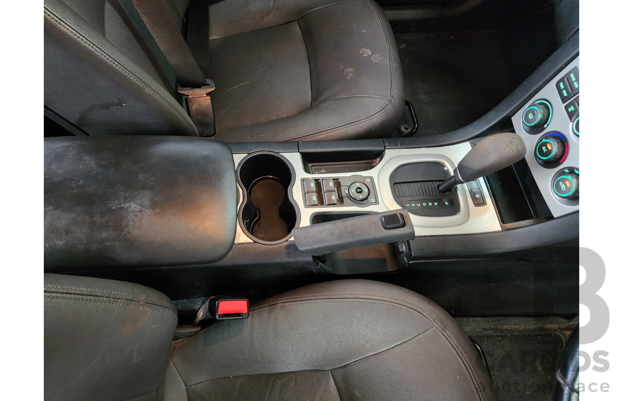 3/2009 Holden Commodore International VE MY09.5 4d Sedan Black 3.6L