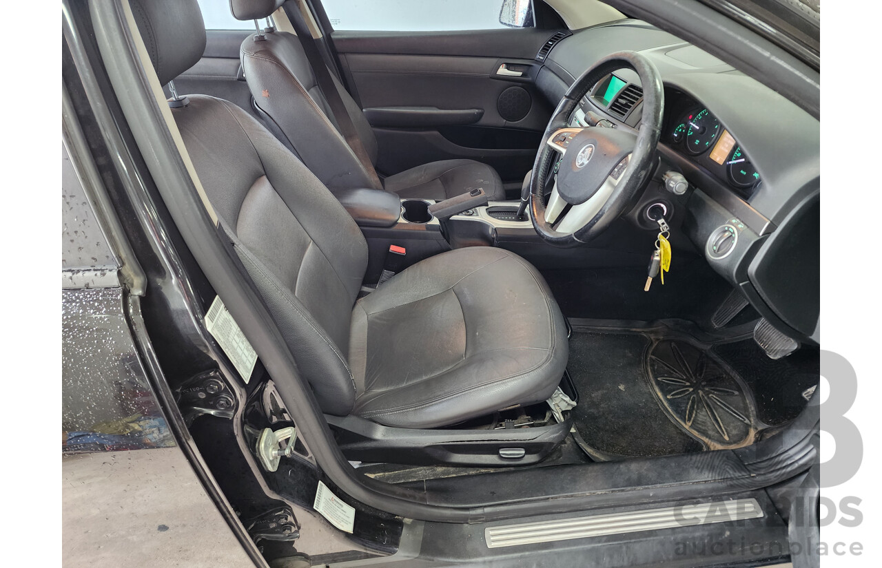 3/2009 Holden Commodore International VE MY09.5 4d Sedan Black 3.6L