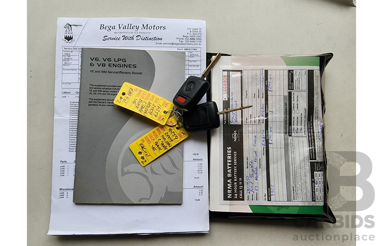 3/2009 Holden Commodore International VE MY09.5 4d Sedan Black 3.6L