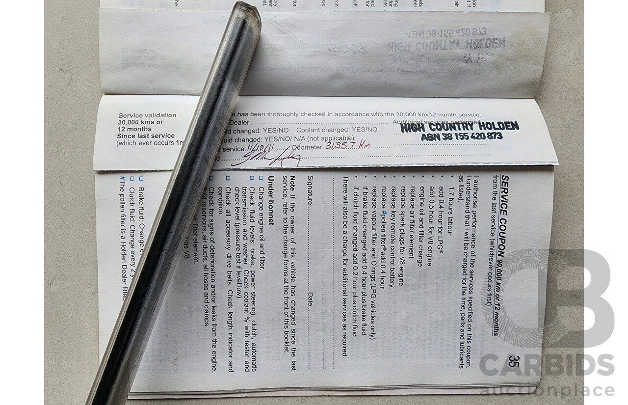 3/2009 Holden Commodore International VE MY09.5 4d Sedan Black 3.6L