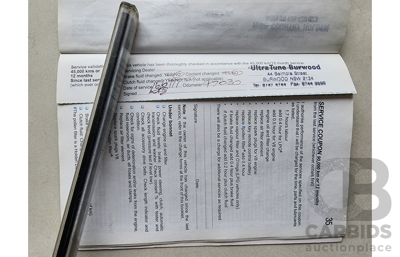 3/2009 Holden Commodore International VE MY09.5 4d Sedan Black 3.6L