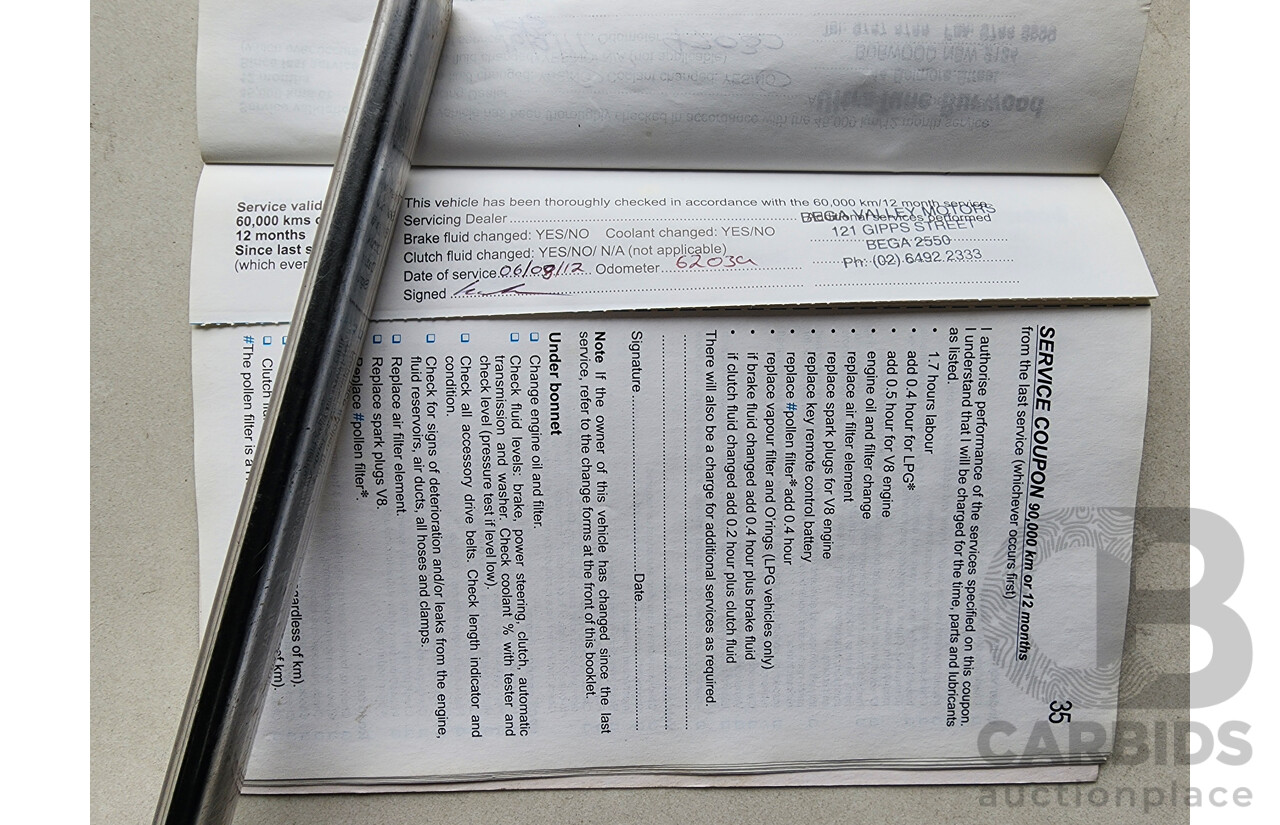 3/2009 Holden Commodore International VE MY09.5 4d Sedan Black 3.6L