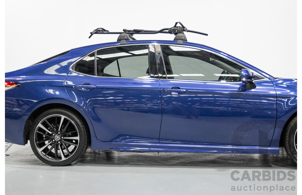 07/2018 Toyota Camry SX ASV70R MY18 4d Sedan Lunar Blue V6 3.5L