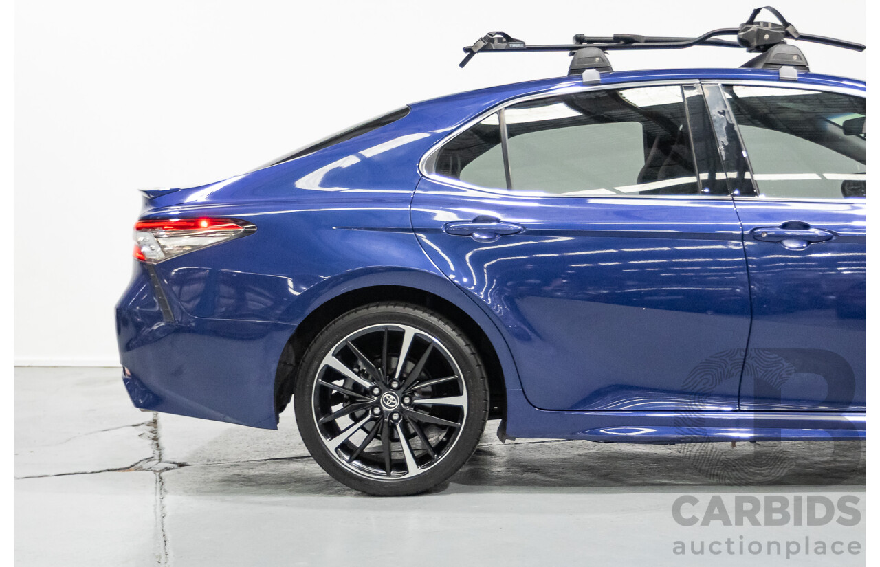 07/2018 Toyota Camry SX ASV70R MY18 4d Sedan Lunar Blue V6 3.5L