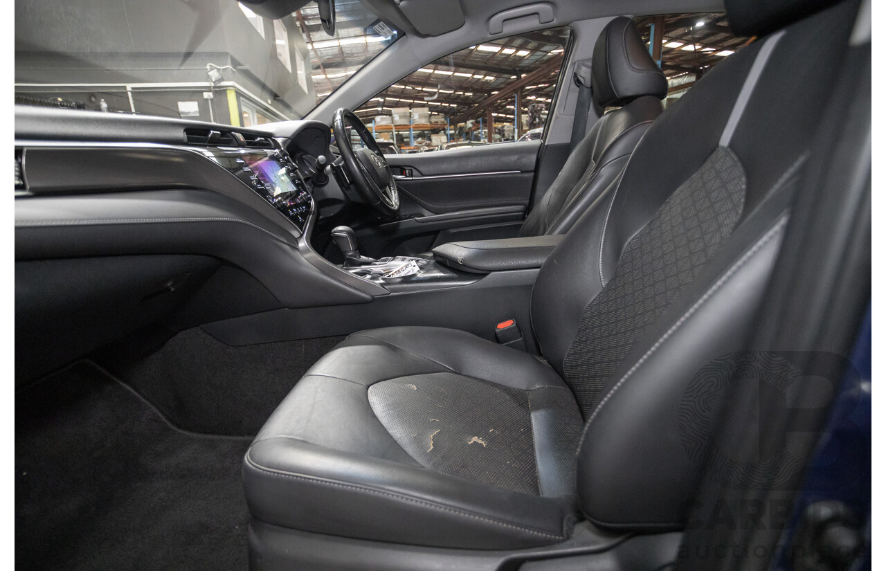 07/2018 Toyota Camry SX ASV70R MY18 4d Sedan Lunar Blue V6 3.5L