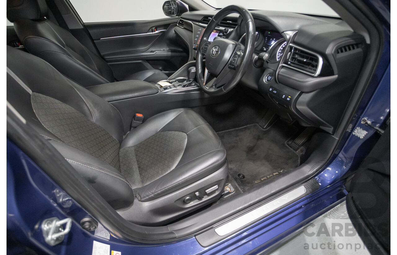 07/2018 Toyota Camry SX ASV70R MY18 4d Sedan Lunar Blue V6 3.5L