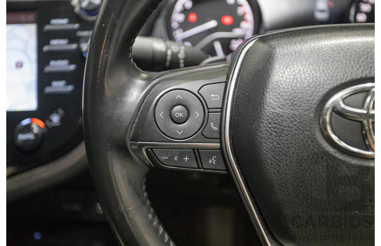 07/2018 Toyota Camry SX ASV70R MY18 4d Sedan Lunar Blue V6 3.5L