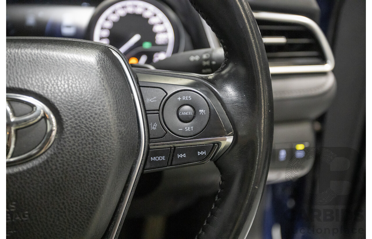 07/2018 Toyota Camry SX ASV70R MY18 4d Sedan Lunar Blue V6 3.5L