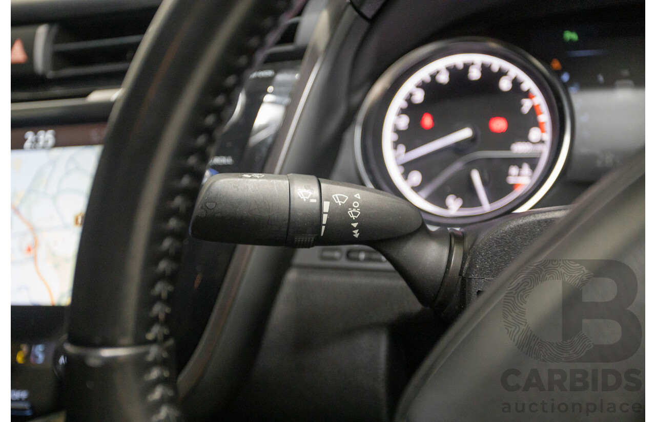 07/2018 Toyota Camry SX ASV70R MY18 4d Sedan Lunar Blue V6 3.5L