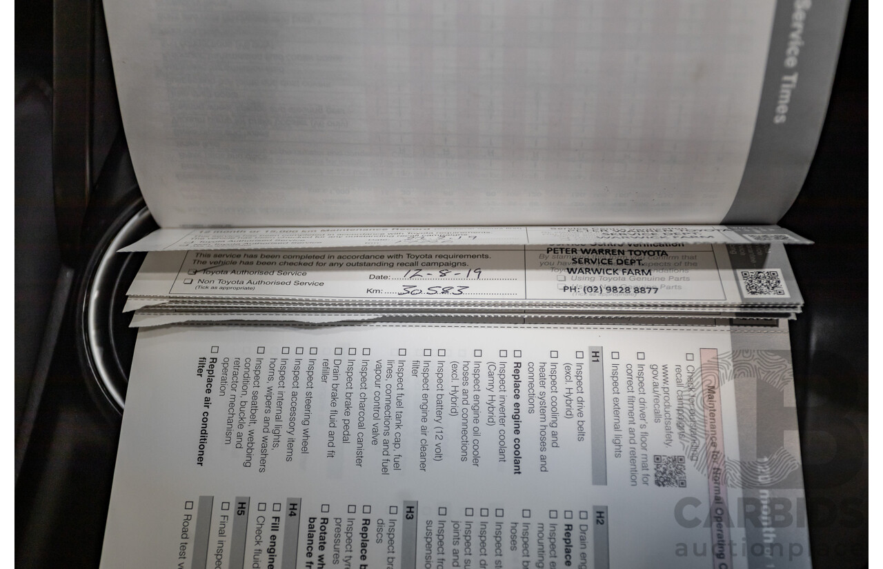 07/2018 Toyota Camry SX ASV70R MY18 4d Sedan Lunar Blue V6 3.5L