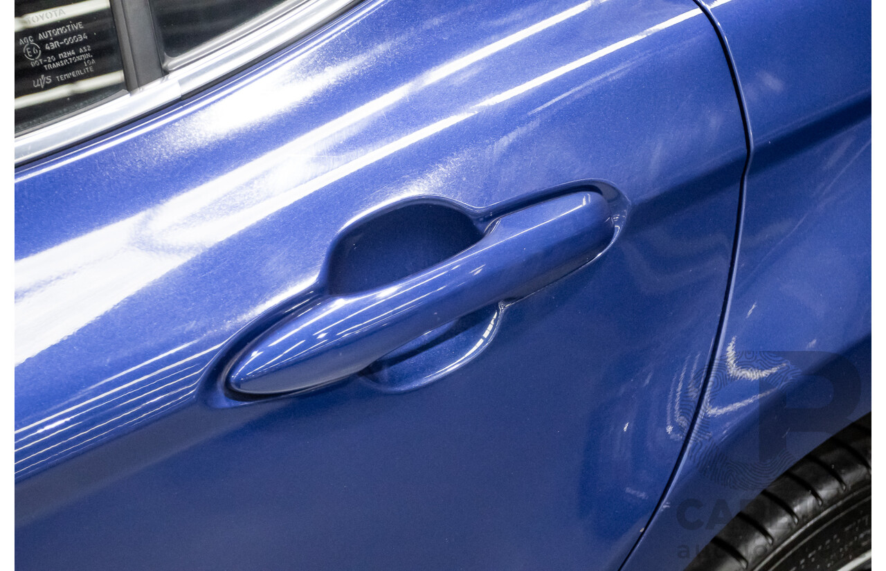 07/2018 Toyota Camry SX ASV70R MY18 4d Sedan Lunar Blue V6 3.5L